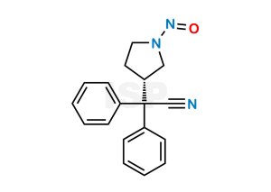 Darifenacin Cyano Pyrrolidine Nitroso Impurity - Image 1