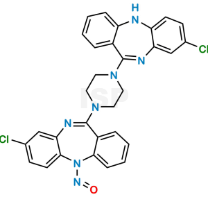N-Nitroso Clozapine EP Impurity B (possibility 1) - Image 1