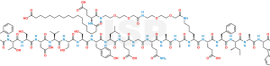 (Oct-alpha-Glu-AEEA-AEEA) Semaglutide - Image 1