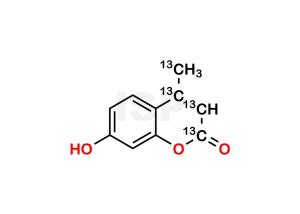 4-Methylumbelliferone-13C4 - Image 1