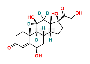 6-β-Hydroxycortisol-d4 - Image 1