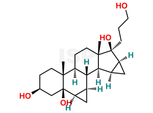 3β,5β-Dihydroxy Drospirenone Ring-opened Alcohol Impurity - Image 1