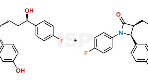 Ezetimibe diastereomers (R,R,R and S,S,S) - Image 1