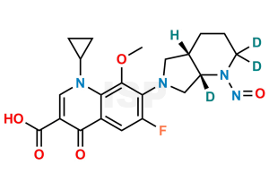 N-Nitroso Moxifloxacin D3 (possibility 1) - Image 1