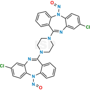 N-Nitroso Clozapine EP Impurity B (possibility 2) - Image 1