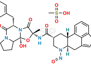 N-Nitroso N-Desmethyl Dihydroergotamine Mesilate - Image 1