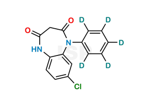 N-Desmethyl Clobazam-D5 - Image 1