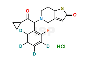 2-Oxo Prasugrel D4 Hydrochloride - Image 1