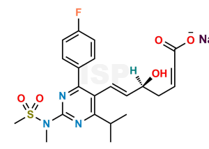 Rosuvastatin EP Impurity K (Sodium salt) - Image 1