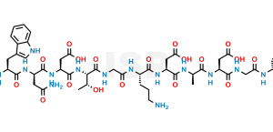 Daptomycin Lactone Open Ring Impurity - Image 1