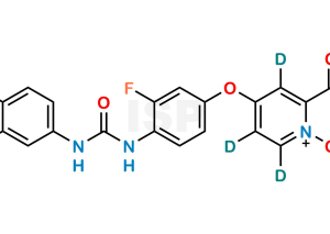 N-Desmethyl Regorafenib N-Oxide-D3 - Image 1