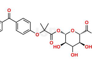Fenofibric Acid Acyl-β-D-Glucuronide Allyl Ester - Image 1