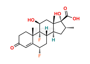 1,2-Dihydro Flumethasone Acid - Image 1