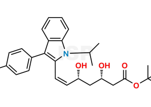 Fluvastatin Z-Isomer Tert-Butyl Ester - Image 1