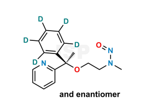 N-Nitroso-N-Desmethyl-Doxylamine-D5 - Image 1