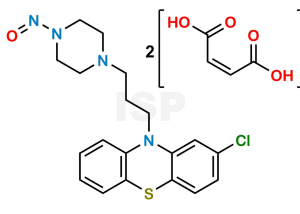 N-Nitroso N-Desmethyl Prochlorperazine Dimaleate - Image 1