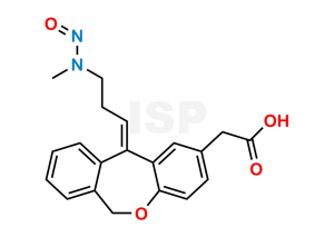 N-Nitroso Olopatadine N-Desmethyl Impurity (E-Isomer) - Image 1