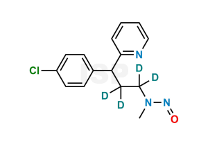 N-Nitroso Chlorphenamine EP Impurity C-D4 - Image 1