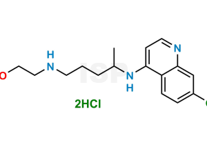 Hydroxychloroquine EP Impurity C (2HCl salt) - Image 1