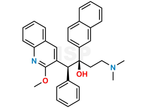 Bedaquiline Des-Bromo Diastereomer Impurity 2 - Image 1