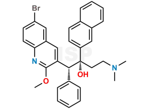 Bedaquiline 2-Naphthyl Diastereomer Impurity 1 - Image 1
