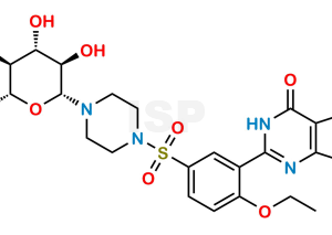 N-Desmethyl Sildenafil N-Glucuronide - Image 1