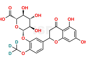 Rac-Hesperetin-d3 3'-O-β-D-Glucuronide - Image 1