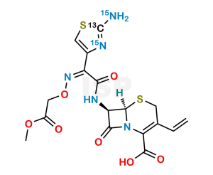 Cefixime Methyl Ester 13C,15N2 - Image 1
