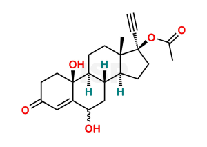 6,10-di-Hydroxy Norethindrone Acetate - Image 1