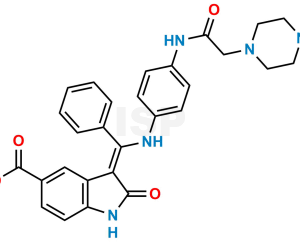 5-Carboxymethyl Desmethyl Acetamido Nintedanib - Image 1