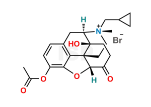 (S)-3-O-Acetylnaltrexone Methyl Bromide - Image 1
